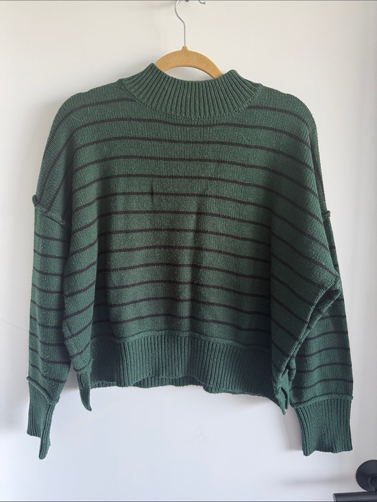 Nordstrom Rack Sweaters - The Work Shop Green Mock-Neck Sweater